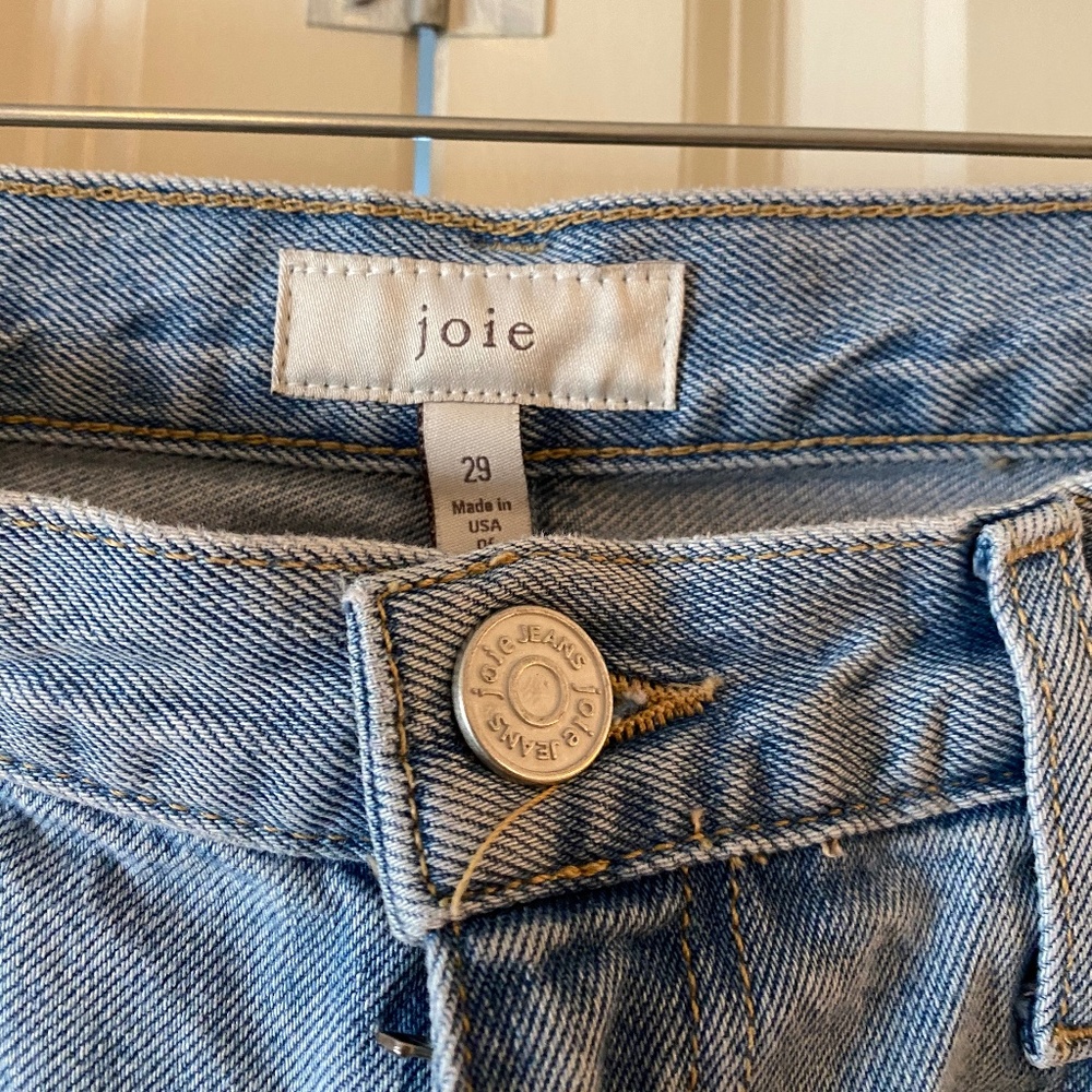 Light Washed Joie Jeans, Wide Legged